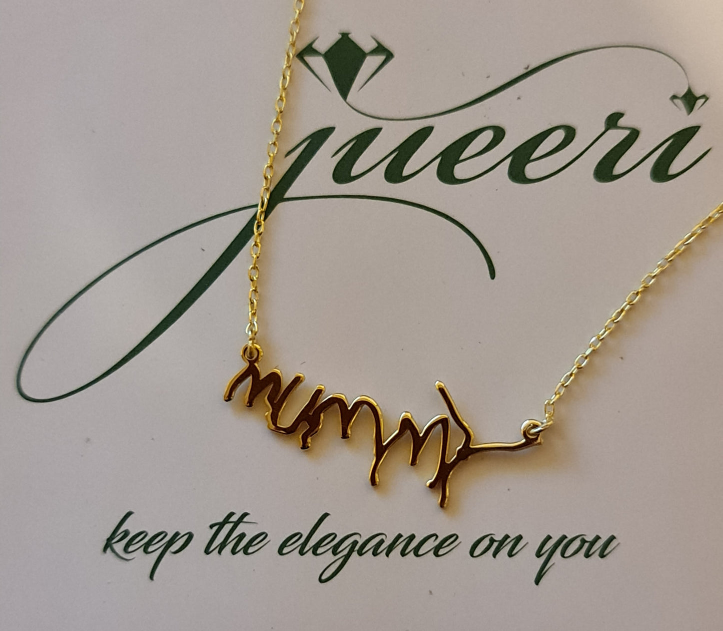 Custom Handwriting Necklace