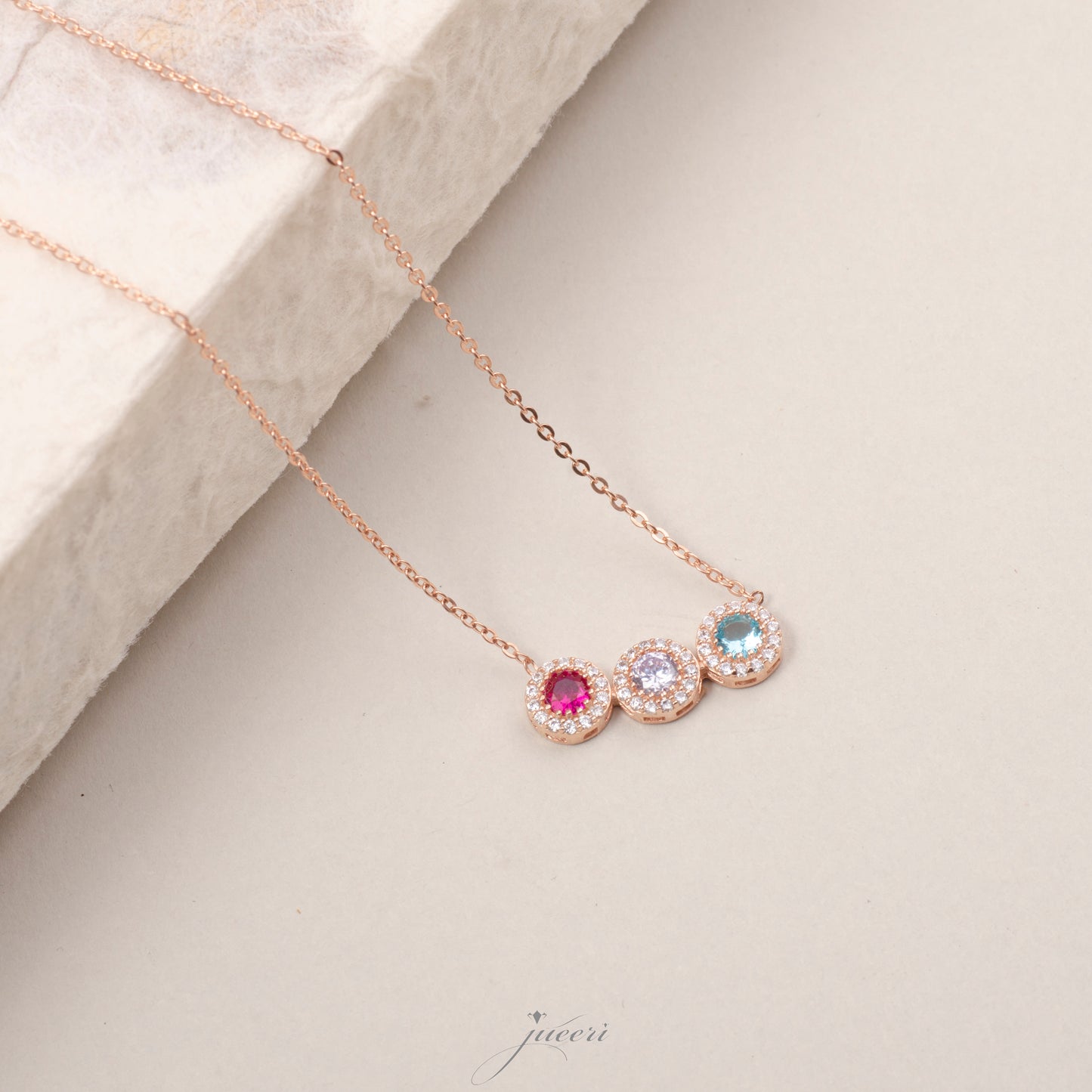 Personalized Birthstone Necklace