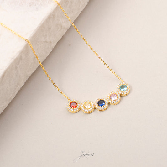 Personalized Birthstone Necklace