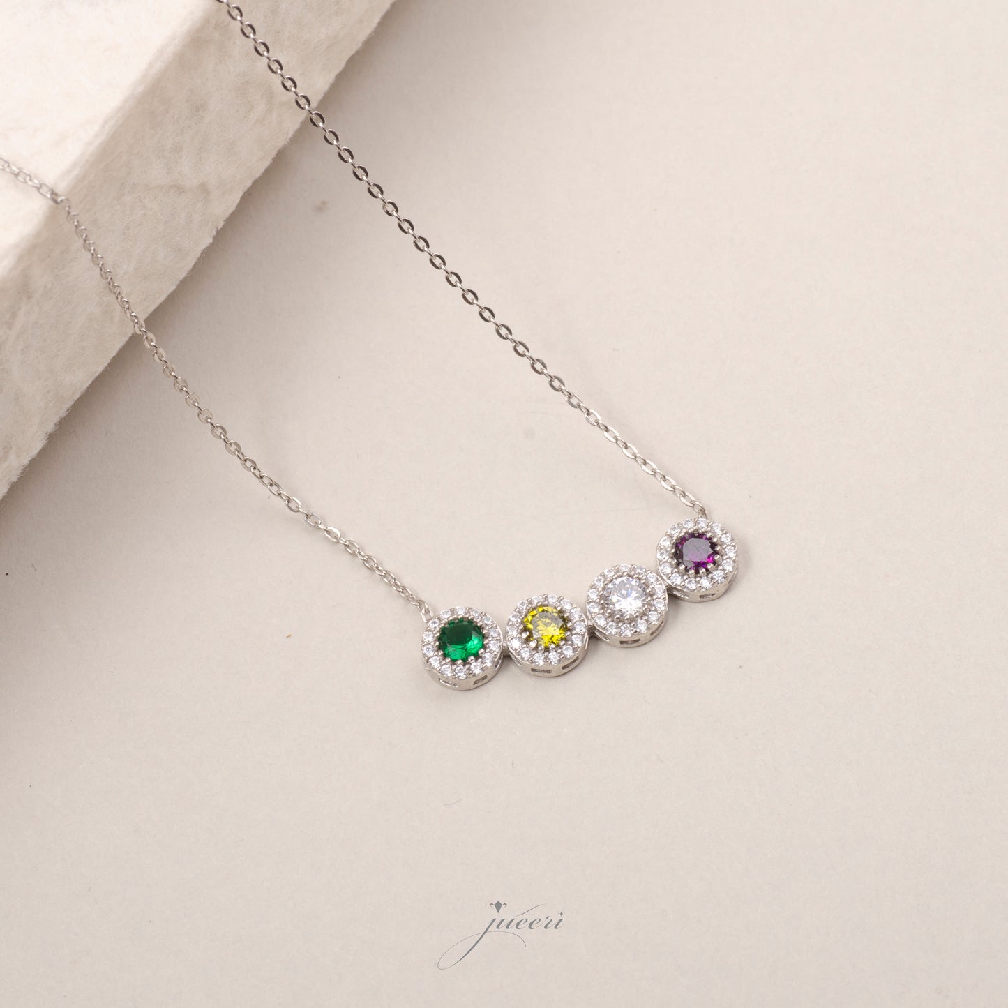 Personalized Birthstone Necklace