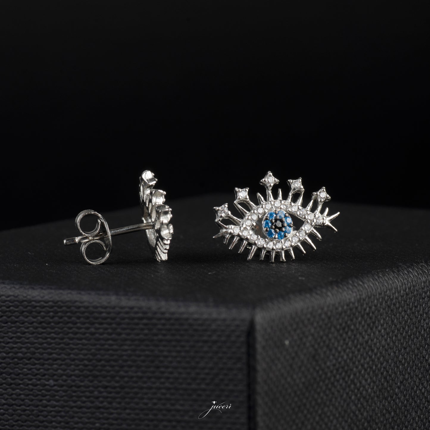 Evil Eye Stud Earrings