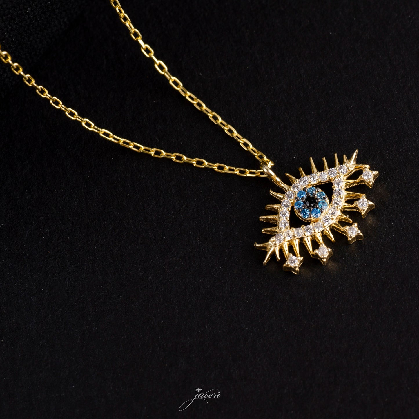 Dainty Evil Eye Necklace